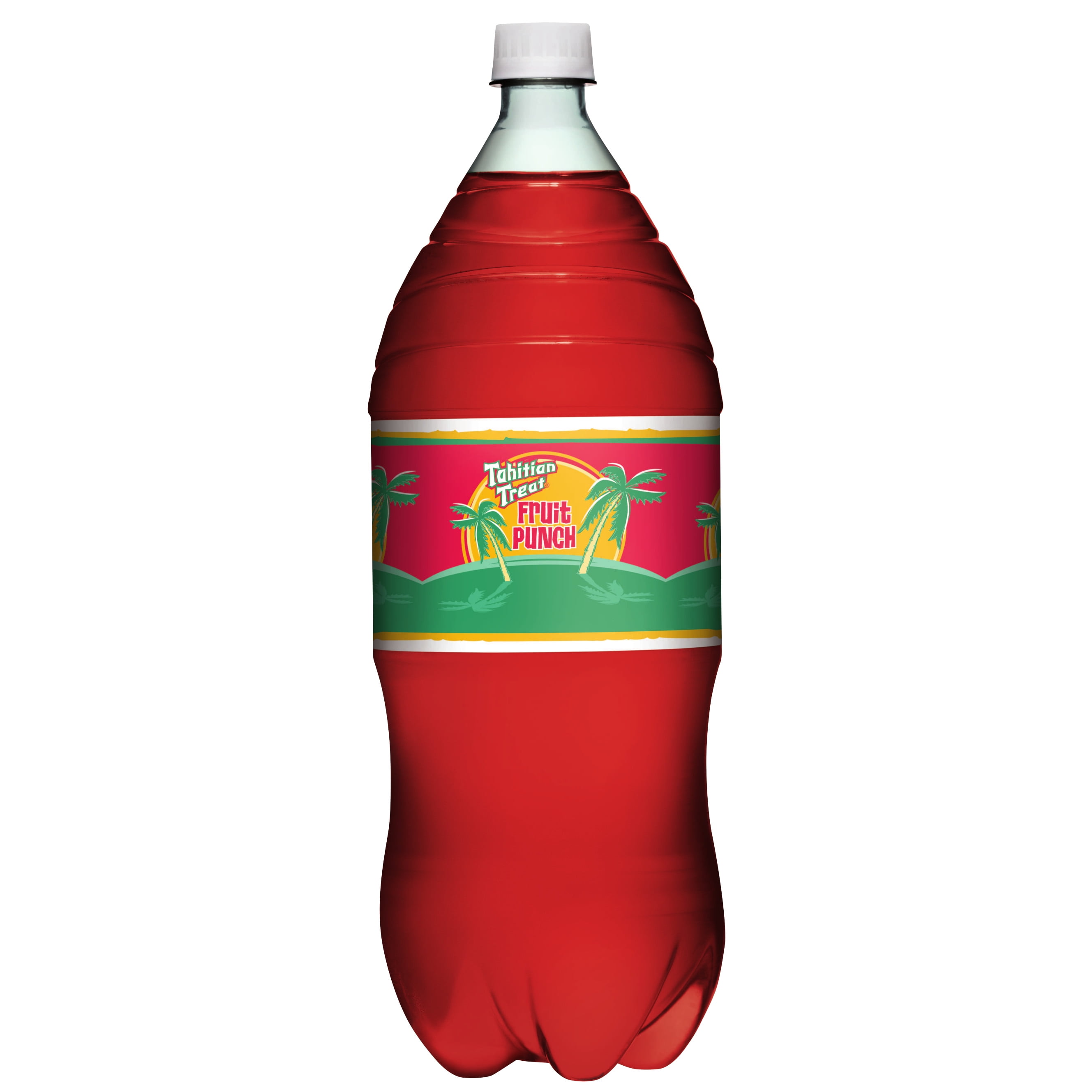 Tahitian Treat Caffeine-Free Fruit Punch Soda, 2 L - Walmart.com 