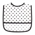 thumbnail image 4 of Hudson Baby Infant Girl Waterproof PEVA Bibs 5pk, Latte, One Size, 4 of 6