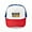 Red/Blue/White, variant on - WELCOME BACK TO SCHOOL BUS - Adjustable Unisex Printed Trucker Hat with Mesh Back