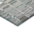 thumbnail image 3 of Addison Rugs Chantille Indoor/Outdoor Transitional Abstract Gray Machine Washable Rectangle Rug, 3' x 5', 3 of 8