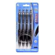 4pk Trio3 Retractable Pen-black