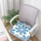 thumbnail image 5 of Cojín de asiento de seda helada de verano | Cojín de silla de fibra de poliéster multicolor de 40 x 40 x 1 cm | Cojín de oficina fresco y transpirable para el hogar, el comedor, el sofá, el suel, 5 of 5