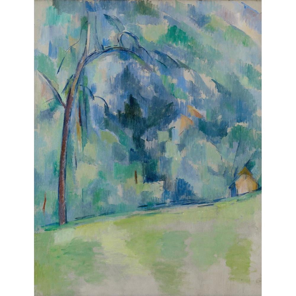 Paul Cézanne 19x24 Black Modern Framed Museum Art Print Titled - Le Matin En Provence (Morning in Provence)&nbsp; (Between 1900 and 1904)