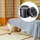 thumbnail image 3 of Paquete de 4 almohadillas antivibración, alfombrilla con cancelación de ruido, alfombrilla para pies de lavadora, Base de pie de elevación de muebles, Negro Sunnimix almohadillas antivibración, 3 of 8