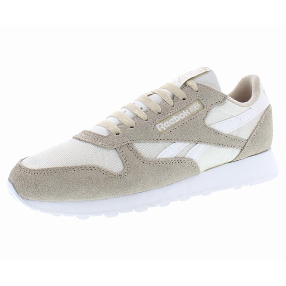 Reebok Classic Leather Unisex Shoes Size 10, Color: Oat/Alabas/Chalk