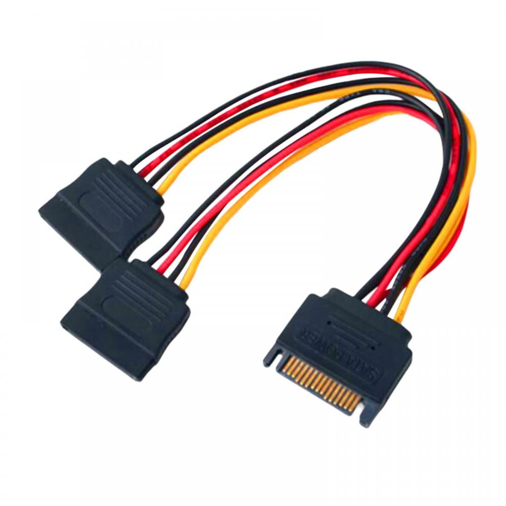 15+7 Pin Power Data To 4 Pin IDE Sata Cable F Hard Drive New PC Laptop 50CM MA 