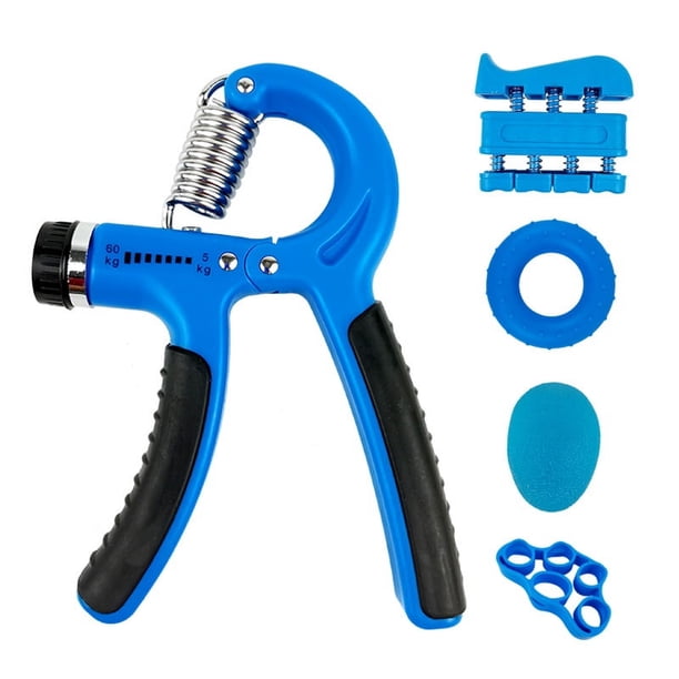 Grip Strength - Juego de 5 bolas de agarre de silicona para entrenamiento de fuerza de manos para adultos y niños