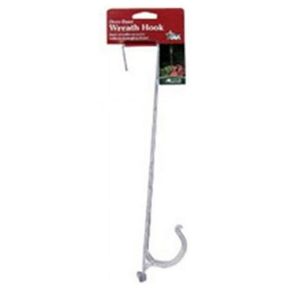 Adams Mfg Corp. 9202-99-1740 Clear Over Door Wreath Hook Pack Of 12