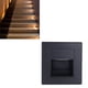 thumbnail image 4 of 3 luces de escalón de 1,5 W, 3000 K, luz blanca cálida suave, lámpara de escalón empotrada para mesita de noche, pasillo y escalera, 4 of 12