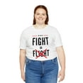 thumbnail image 5 of DJH Apparel | Fight or Flight Motivational Unisex Sports Tshirts, 5 of 6