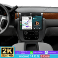 thumbnail image 3 of Asure 13.1" 4+64G Car Stereos For Black GMC Sierra MK3 (2007-2013) with Android Auto and CarPlay Radio/BT 5.0/Navi, 3 of 24