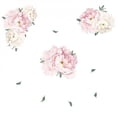 thumbnail image 4 of Large Self Adhesive Wallpaper Peony Wall Decal Floral Wall Decals Watercolor Peony Wallpaper Mural Peel and Stick Wall Decals, 4 of 5