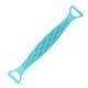 thumbnail image 3 of Worallymy Cepillo de silicona para frotar la espalda masaje corporal cinturón depurador correa depurador de ducha de baño azul Worallymy JD735806364, 3 of 7