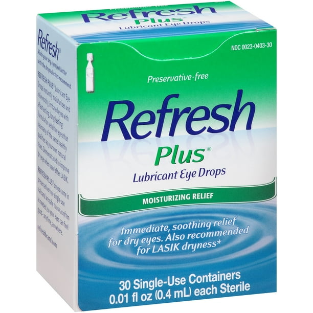 Refresh plus lubricant eye drops 300.01 fl. oz. tubes