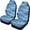 Blue Fish Camouflage Pattern, variant on XYZCANDO Car Seat Covers Turtle Starfish Wood Set of 2 Car Front Seat Covers Waterproof SUV Truck Auto All-Season Thin Auto Front Seat Protectors