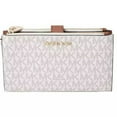 thumbnail image 3 of Michael Kors Jet Set Travel Double Zip Wristlet - Signature PVC 35F, 3 of 10