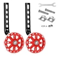 thumbnail image 4 of S SERENABLE Roues Stabilisatrices pour Vélo d'Enfant Diamètre des Roues 10,9 cm Support de Conduite Roues Arrière Rouge, 4 of 9