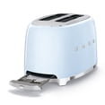 thumbnail image 4 of Tostador Smeg 2 Rebanadas Interfaz Multifunción Color Azul Pastel, 4 of 4