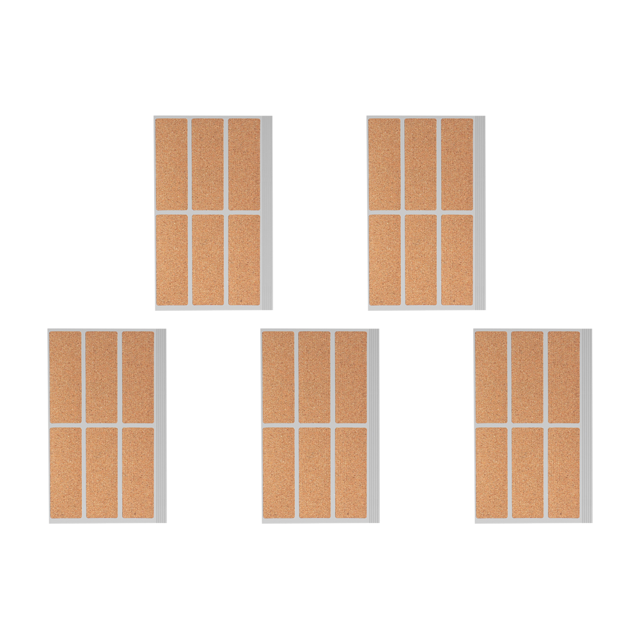 Etiqueta adhesiva para sello de bolsa de galletas, sellado rectangular, nombre (A)