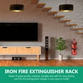 thumbnail image 6 of Dytern Iron Fire Extinguisher Rack 1pc Fire Extinguisher Hanger Fire Extinguisher Accessory Fire Extinguisher Rack,14.17"X5.59"X5.59", 6 of 10