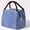 Blue, variant on Guodhu Clearance Under $1 Guodhu Lunch Box Insulated Reusable Portable Stripe Oxford cloth Lunch Bag Leakproof Cooler Bag for School Lunches Work Lunches Outdoor Picnics Lunch Box for Women Men(Blue)