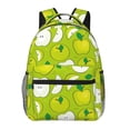 thumbnail image 1 of Balery Green Apple Mochila Escolar Impresa, Mochila Ligera para Viajes Casual, Mochila Duradera y Cómoda Multifuncional, Mochila para Laptop-One Size, 1 of 5