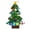 E#23Pcs, variant on DIY Felt Christmas Tree Set for Toddlers, Door Wall Hanging Xmas Gifts Christmas Decorations Indoor, 3.6FT Family 3D Fake Xmas Tree Decor with 26 pcs Detachable Ornaments