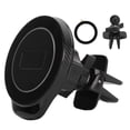 thumbnail image 1 of Soporte magnético para teléfono universal, ajustable 360 grados, para rejilla de ventilación del coche, compatible con todos los teléfonos móviles, 1 of 15