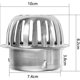 thumbnail image 2 of Filtros de Gota en Acero Inoxidable Protecciones de Metal Inoxidable para Ayudar a Garder le Drain Dégagé Arrête le Blocage Feuilles et des Débris Ø8, 2 of 5
