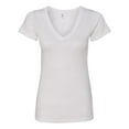 thumbnail image 1 of Next Level Womens Ideal V, XL, White, 1 of 3