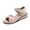 New Beige, variant on Womens Sandals Comfortable Women's Fashion Casual Spring New Beach Hollow Flat Sandals