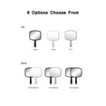 thumbnail image 6 of Hand Mirror Salon Barber Hairdressing Handheld Mirror with Handle(Square,Black and White,7.4 x 10.3 inches), 2PCS, Black&white, 6 of 6