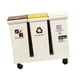 thumbnail image 5 of Cubo de basura de cocina con ruedas, contenedor de basura rectangular, impermeable. 36 litros, 5 of 9