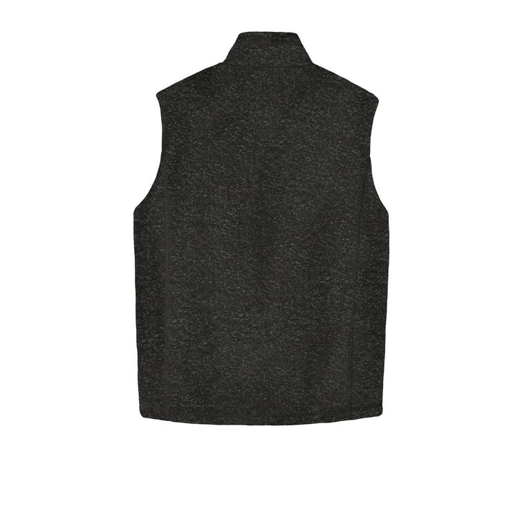 Port Authority Ladies Sweater Fleece Vest L236 XS Grey Heather at