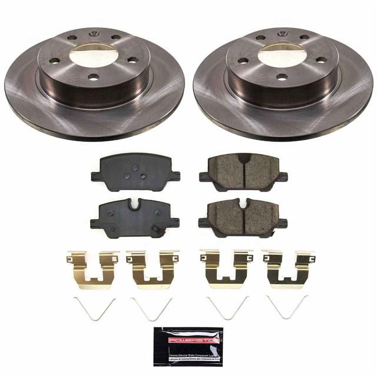 PowerStop Rear Stock Replacement Brake Pad and Rotor Kit Fits: BUICK CHEVROLET Select Models KOE9013