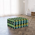 thumbnail image 3 of Abstract Foldable Mattress, Retro Rounds Illustration, 74.8" x 35.4", Multicolor, by Ambesonne, 3 of 6
