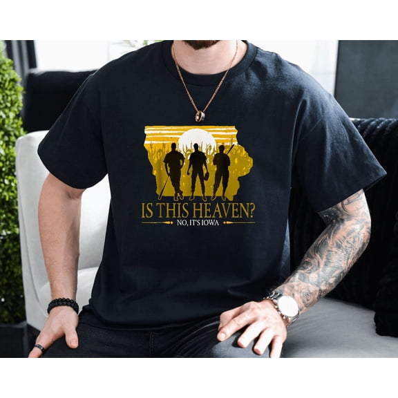 Is This Heaven Field Of Dreams Baseball Cinema Parody Unisex T-Shirt, up to size 3XL.