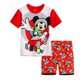 thumbnail image 1 of Conjunto de ropa de manga corta para niños, traje de dibujos animados de Mickey y Minnie de 1 a 7 años, de algodón yaoshenbao LED, 1 of 2