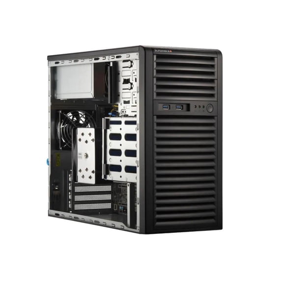 Supermicro AS -3015A-I Barebone, AMD Ryzen™ 7000 series processors, 2 High-throughput PCIe Gen5 x16 slots (16/NA or 8/8) and 2xPCIe 5.0x4 M.2 slots
