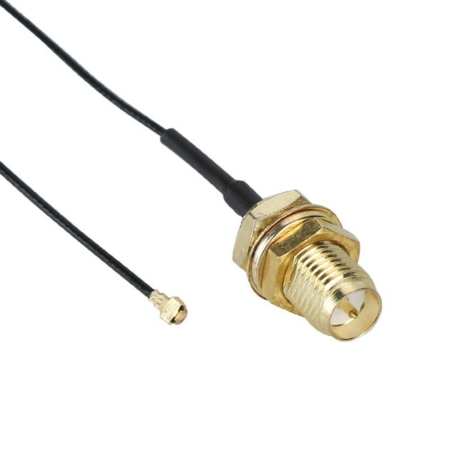 JUEGO DE 2 PIZAS WIFI IPEX4 A RP SMA MOCHO NGFF M. 2 Cable de cable de cable de línea, IPEX 4 RP SMA Macho Cable de Fibra Antena externa para varías Tarjetas de Red Inalmbrica 31