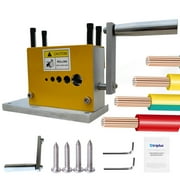 striplus A-518 wire and cable stripping machine5 blades, 5 wire entrances, cuts wires and cables up to 2 cm in diameter. (hand cranked wire stripper) (can be powered by adding an electric drill driv