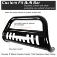 thumbnail image 3 of DNA Motoring Black Stainless Steel Bumper Push Bull Bar Grill Guard for 11-16 Ford Explorer U502 CUV, 3 of 6