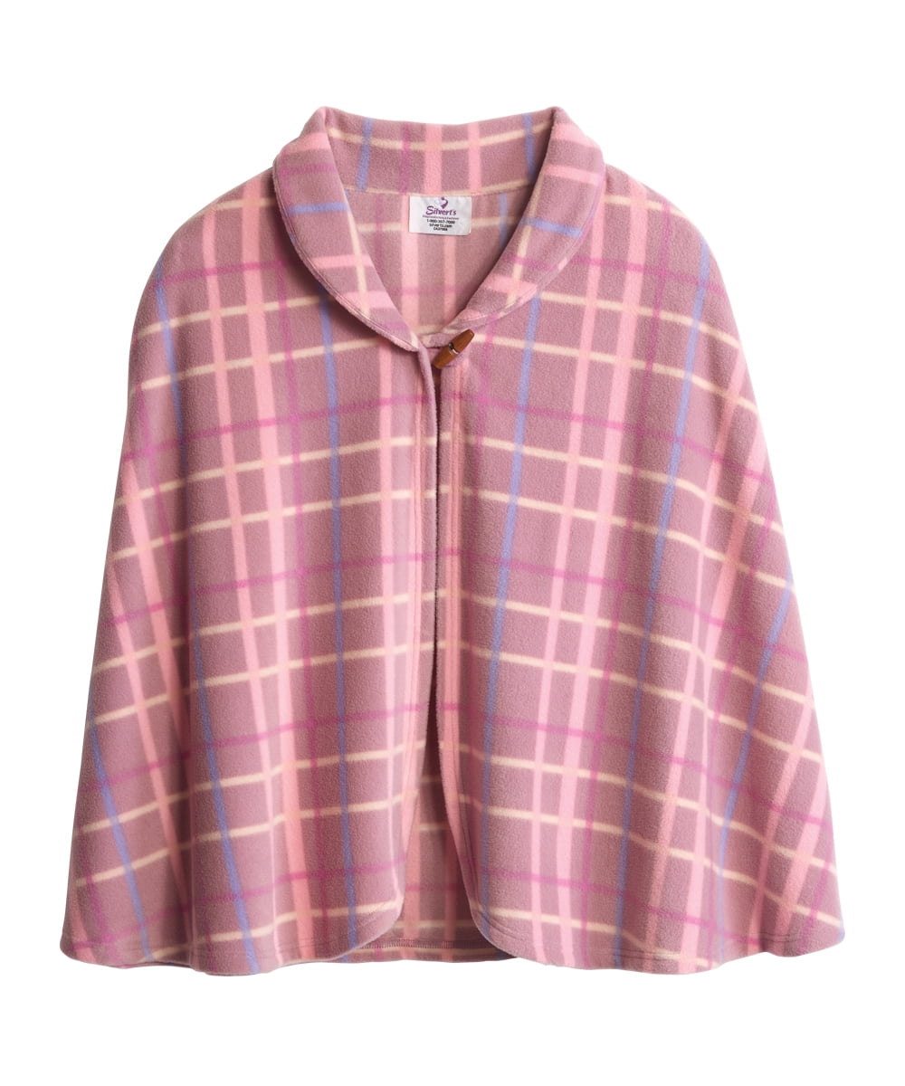 Silverts Women Bed Jacket /Short Poncho 