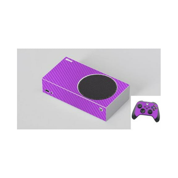 Microsoft Xbox Series S PURPLE CARBON FIBER Laptop Skin