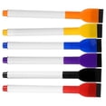 thumbnail image 1 of LEEYNEER 6 Pcs Erasable Whiteboard Marker Dry Erase Markers Whiteboard Fine Tip Dry Erase Markers Whiteboard Markers Student, 1 of 6