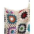 thumbnail image 3 of Txlixc Blusa de verano sin mangas para mujeres chaleco de punto hueco bordado a mano de ganchillo de colores Txlixc  moda, 3 of 5