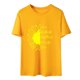thumbnail image 4 of Gibobby Camisetas Mujer Manga Corta Camiseta verano girasol para mujer, blusa holgada talla grande, camisetas casuales gráficas manga corta para chica(Amarillo,G), 4 of 5