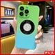 thumbnail image 2 of WUJU Funda Rígida De Lujo De Color Degradado Magnético Inalámbrico Compatible Con iPhone 14 13 12 11 Pro Max Para Parachoques Mate Fundas, 2 of 4
