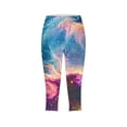 thumbnail image 4 of Pantalones de Yoga de Mujer Capris Impreso Casual Elástico, Pantalones de Yoga de Mujer de Cintura Alta para Todo el Uso de Temporada, 4 of 9
