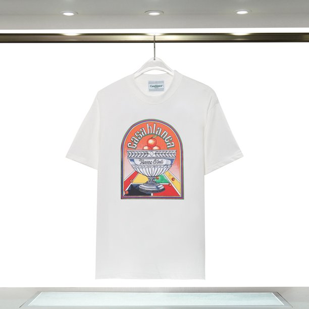 Casablanca 23 primavera y otoño nuevo estilo Fantasy Gate Starry Sky Castle casa carta logo manga larga pareja sudadera8209 blanco